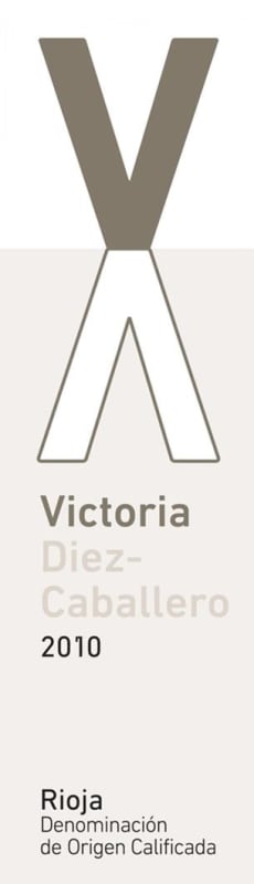 Bodega Diez - Caballero Rioja Victoria Reserva 2010 Front Label
