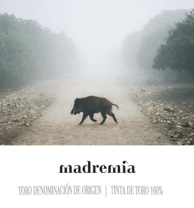 Bodega Divina Proporcion Madremia 2013 Front Label