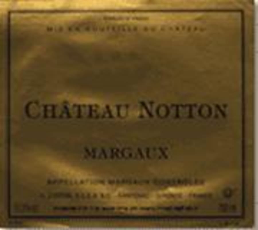 Chateau Notton 1997 Front Label
