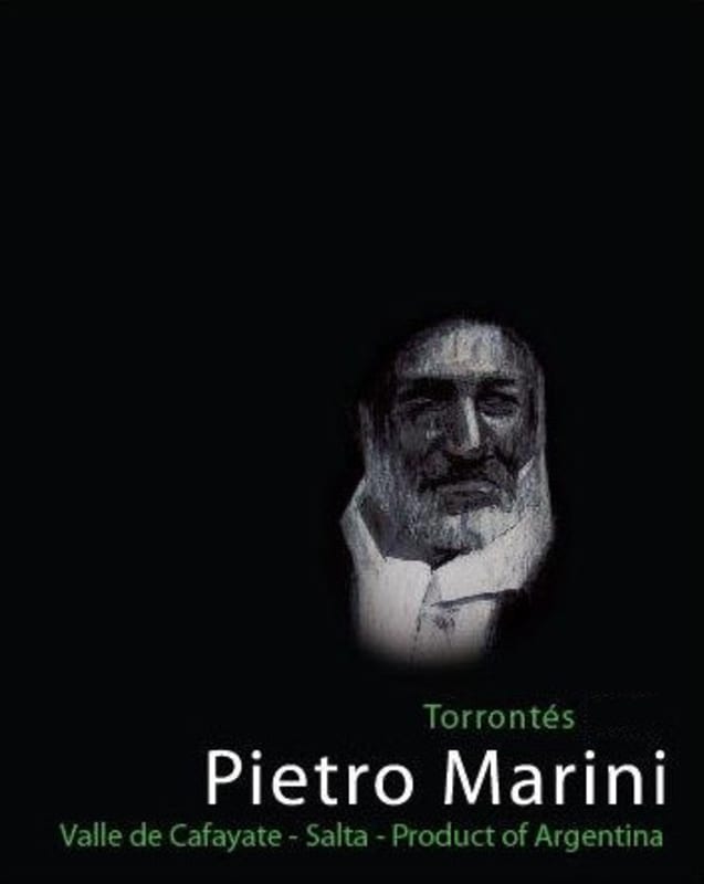 Bodega El Transito Pietro Marini Torrontes 2011 Front Label