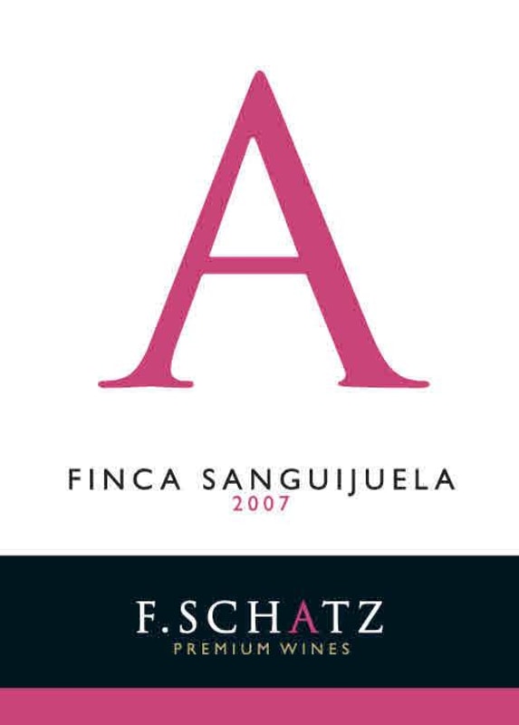 Bodega F Schatz Finca Sanguijuela 2007 Front Label