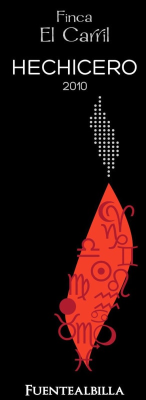 Bodega Iniesta Finca El Carril Hechichero 2010 Front Label