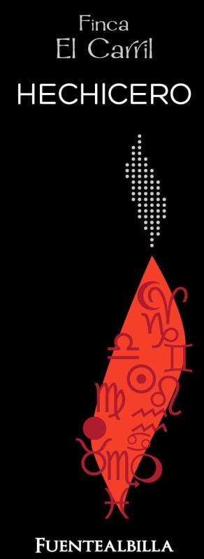 Bodega Iniesta Finca El Carril Hechichero 2012 Front Label