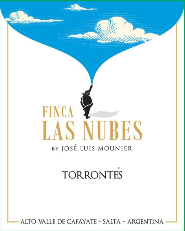 Bodega Jose L. Mounier Finca Las Nubes Torrontes 2012 Front Label