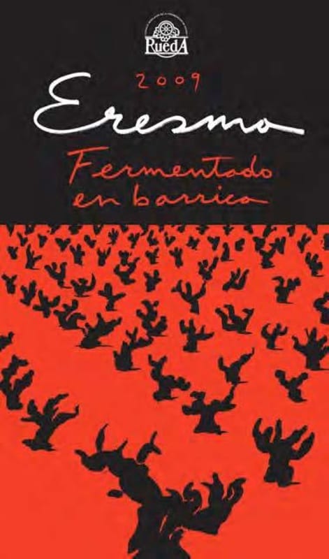 Bodega La Soterrana Eresma Fermentado en Barrica 2009 Front Label