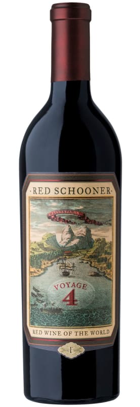 Red Schooner by Caymus Voyage 4 Front Bottle Shot