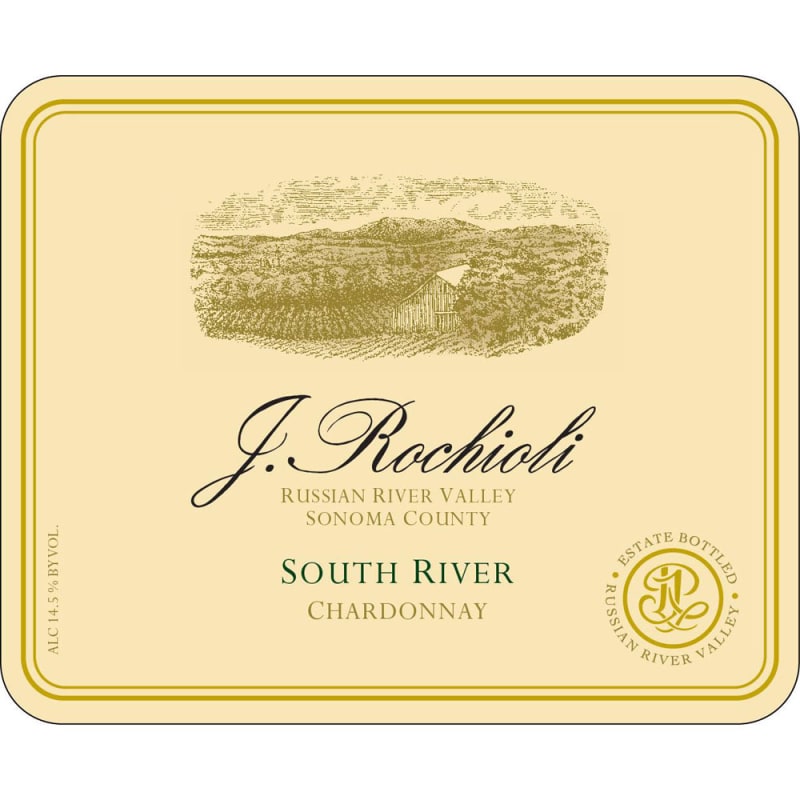 Rochioli South River Vineyard Chardonnay 2003 Front Label