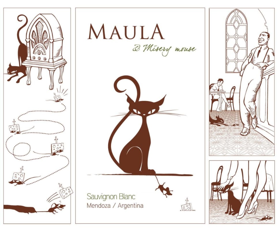 Bodega Margot Maula & Misery Mouse Sauvignon Blanc 2013 Front Label