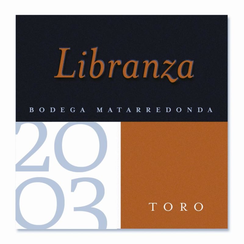 Bodega Matarredonda Libranza 2003 Front Label