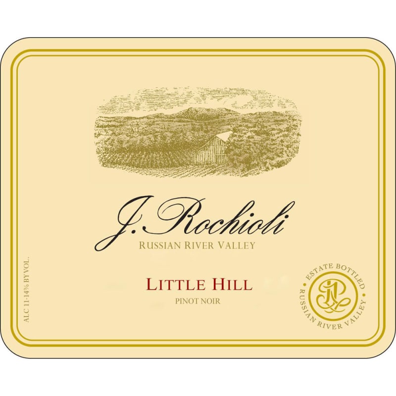 Rochioli Little Hill Pinot Noir 1998 Front Label