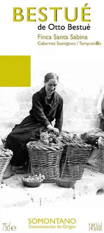 Bodega Otto Bestue Finca Santa Sabina Cabernet Sauvignon\Tempranillo 2007 Front Label