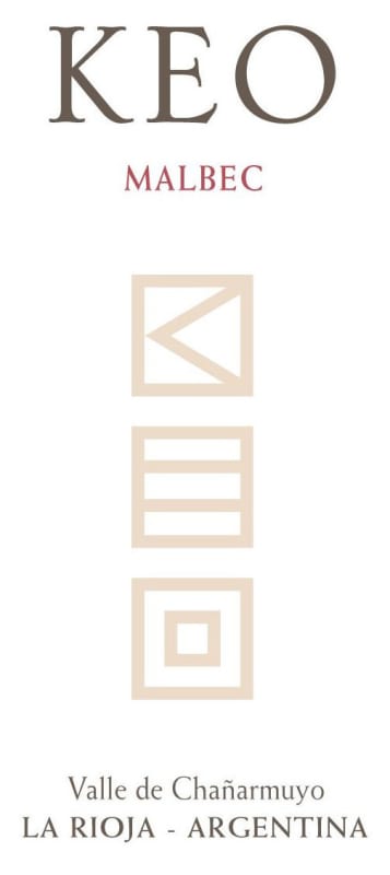 Bodega Paiman La Rioja Keo Malbec 2013 Front Label