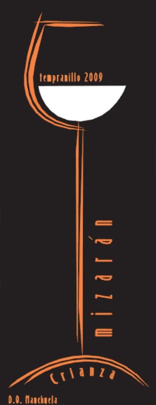 Bodega Pardo Tolosa Mizaran Tempranillo Crianza 2009 Front Label