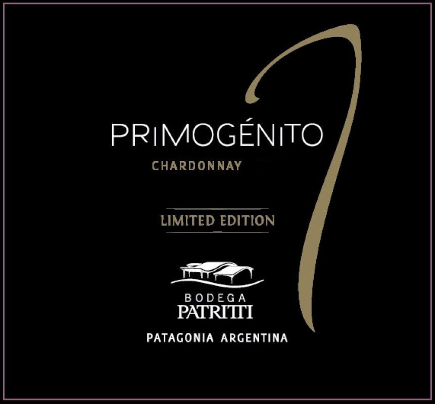 Bodega Patritti Neuquen Primogenito Chardonnay 2015 Front Label