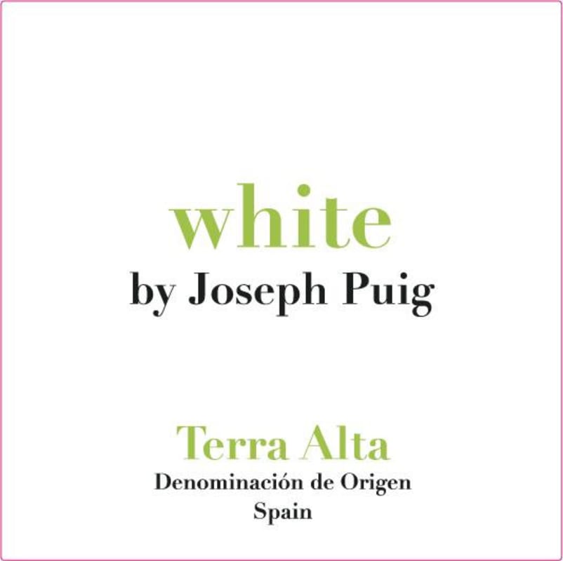 Bodega Puig Priorat Terra Alta white 2013 Front Label