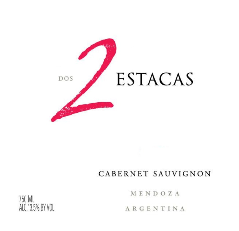 Bodega Toneles Dos 2 Estacas Cabernet Sauvignon 2010 Front Label