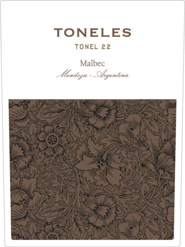 Bodega Toneles Tonel 22 Malbec 2014 Front Label