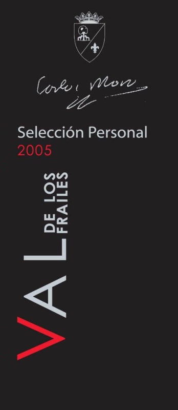 Bodega Valdelosfrailes Seleccion Personal Carlos Moro 2005 Front Label