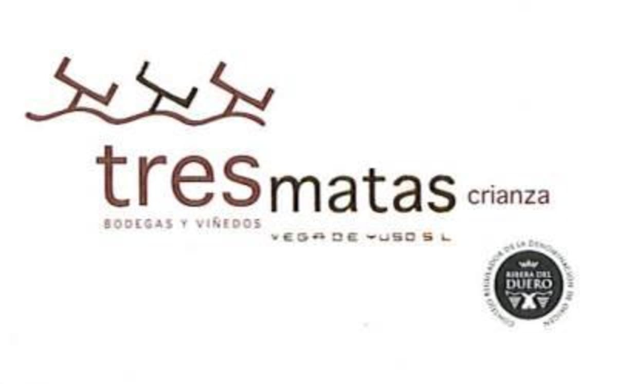 Bodega Vega de Yuso Tres Matas Crianza 2010 Front Label