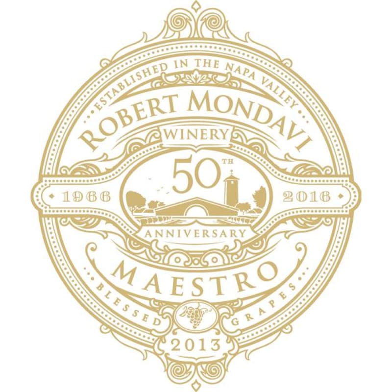 Robert Mondavi Maestro 2013 Front Label