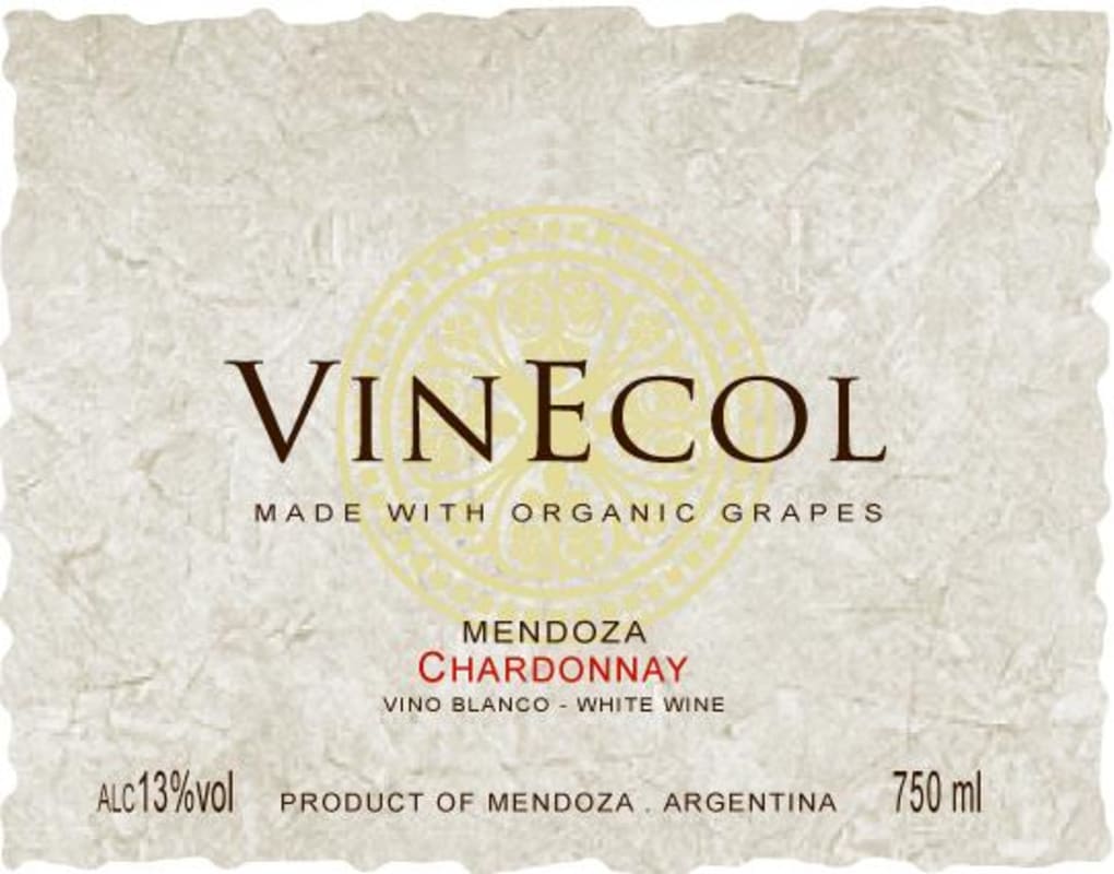 Bodega Vinecol Mendoza Chardonnay 2010 Front Label