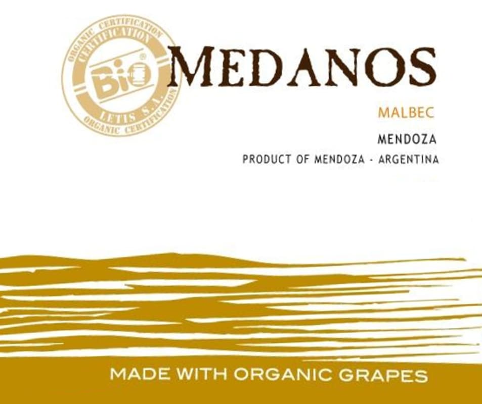 Bodega Vinecol Mendoza Medanos Malbec 2006 Front Label