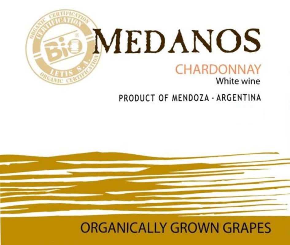 Bodega Vinecol Mendoza Medanos Chardonnay 2014 Front Label
