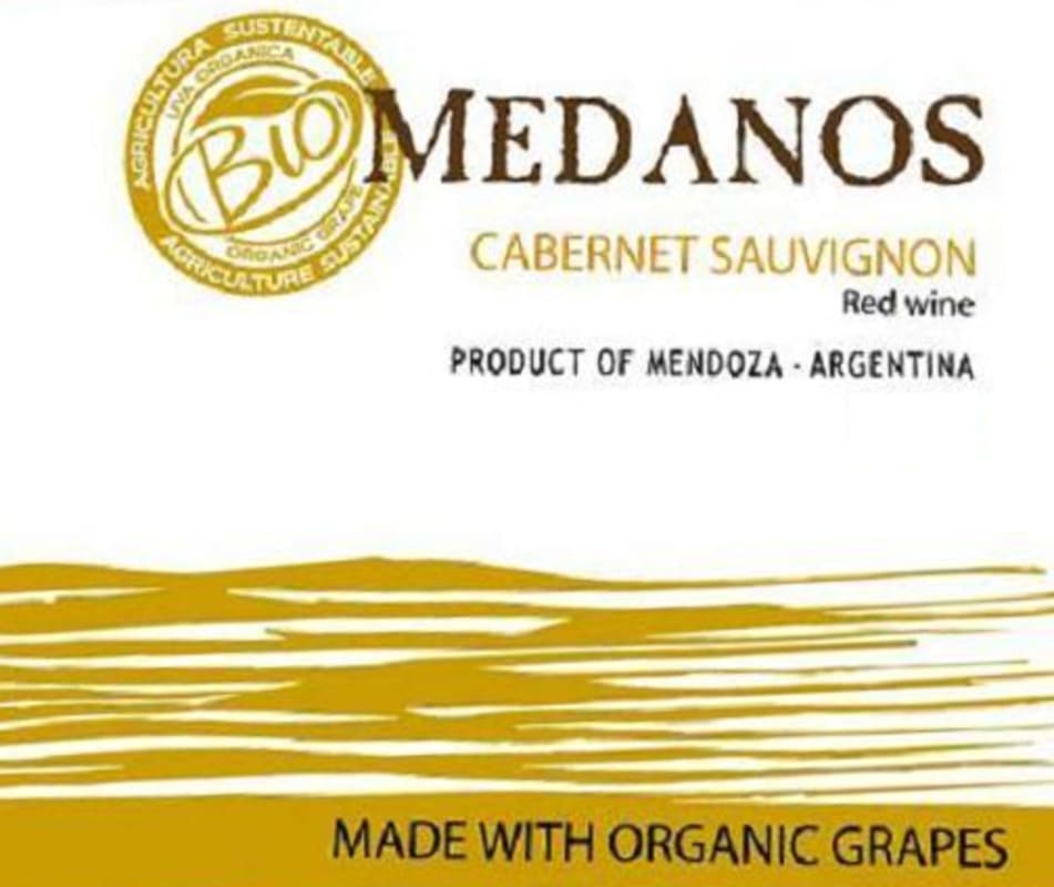 Bodega Vinecol Mendoza Medanos Cabernet Sauvignon 2014 Front Label