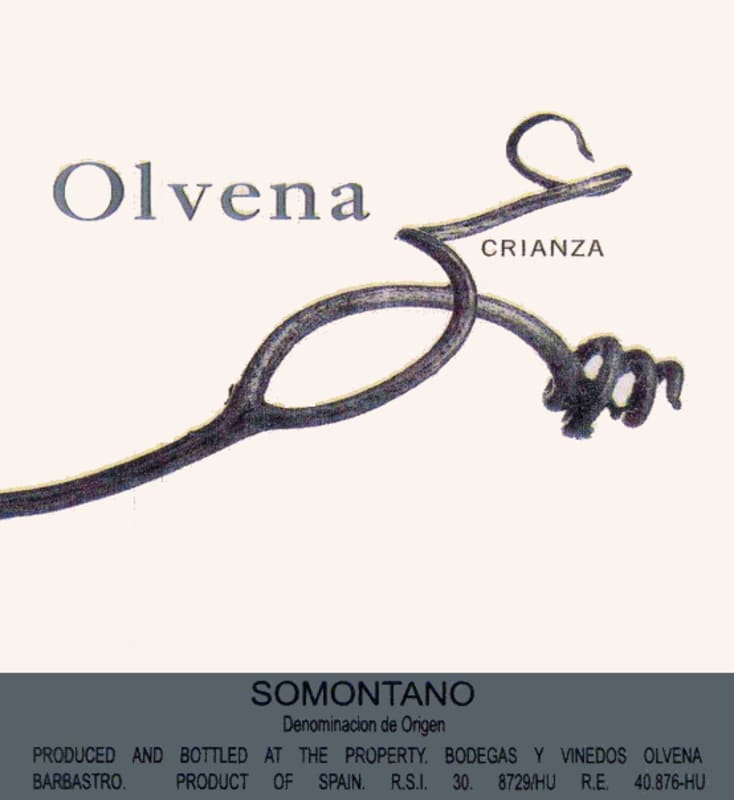 Bodegas & Vinedos Olvena Crianza 2009 Front Label
