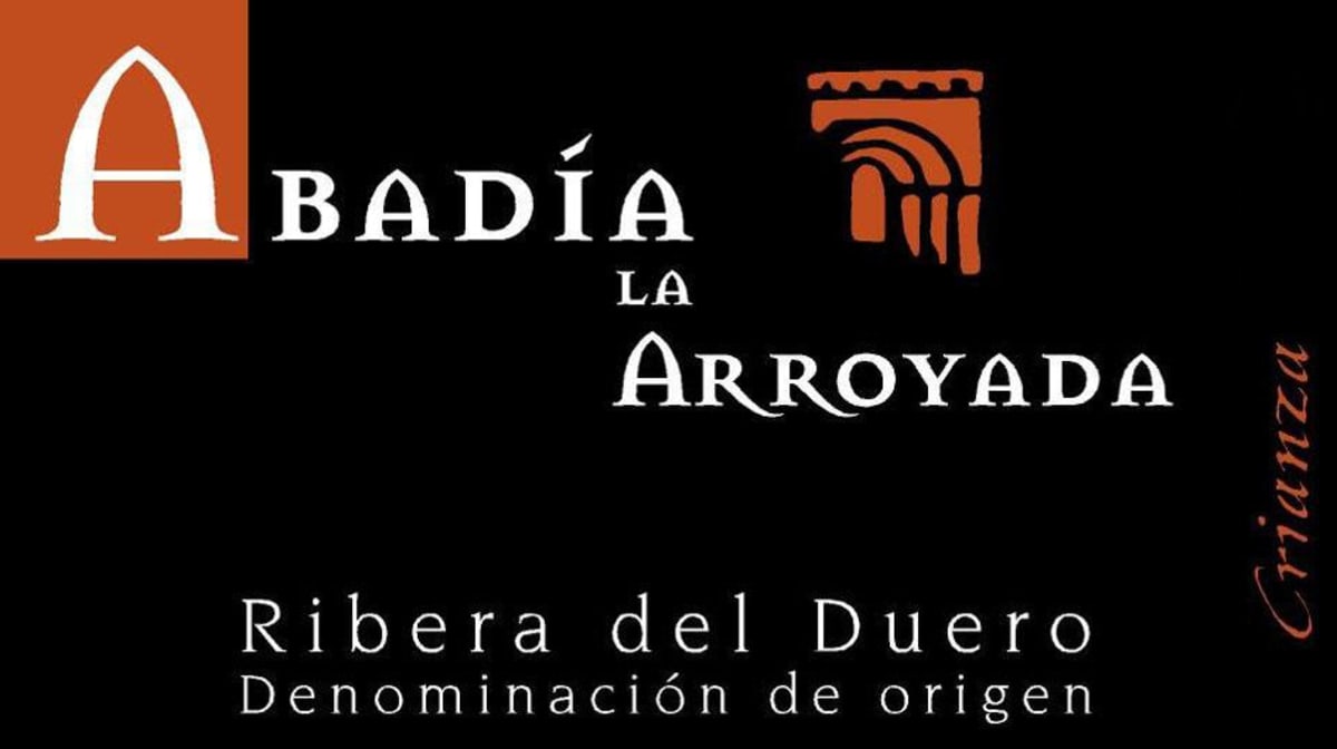 Bodegas Abadia la Arroyada Ribera del Duero Crianza 2010 Front Label