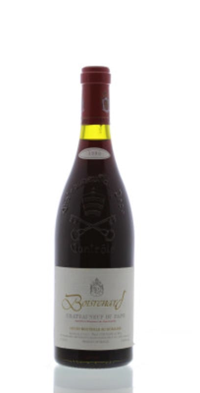 Domaine de Beaurenard Chateauneuf-du-Pape Le Boisrenard Rouge 1990 Front Bottle Shot