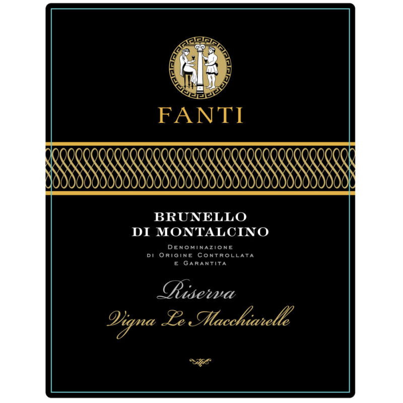 Fanti Vigna le Macchiarelle Brunello di Montalcino Riserva 2010 Front Label