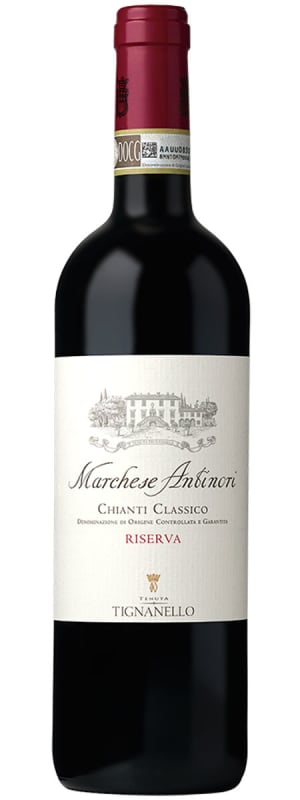 Marchesi Antinori Marchese Chianti Classico Riserva 2014 Front Bottle Shot