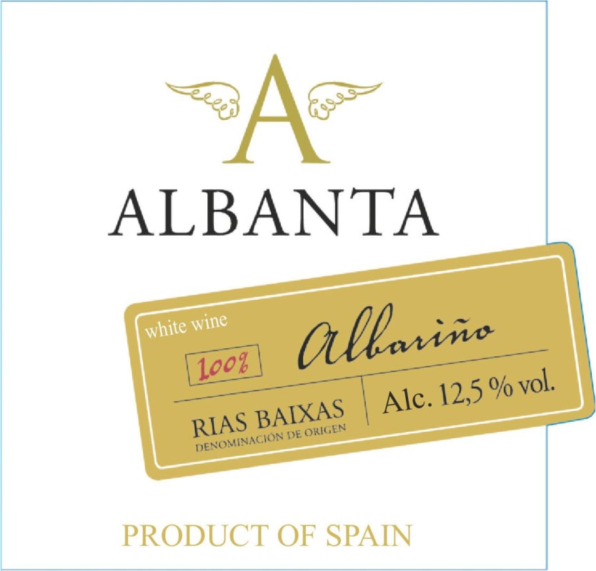 Bodegas Altos de Torona Albanta Albarino 2012 Front Label