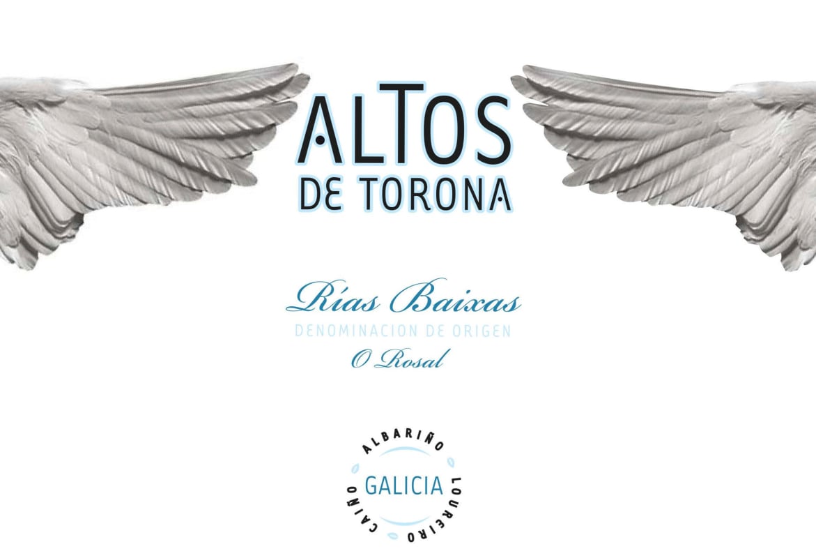Bodegas Altos de Torona Rias Baixas 2013 Front Label