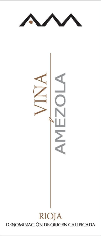 Bodegas Amezola de la Mora Vina Crianza 2010 Front Label