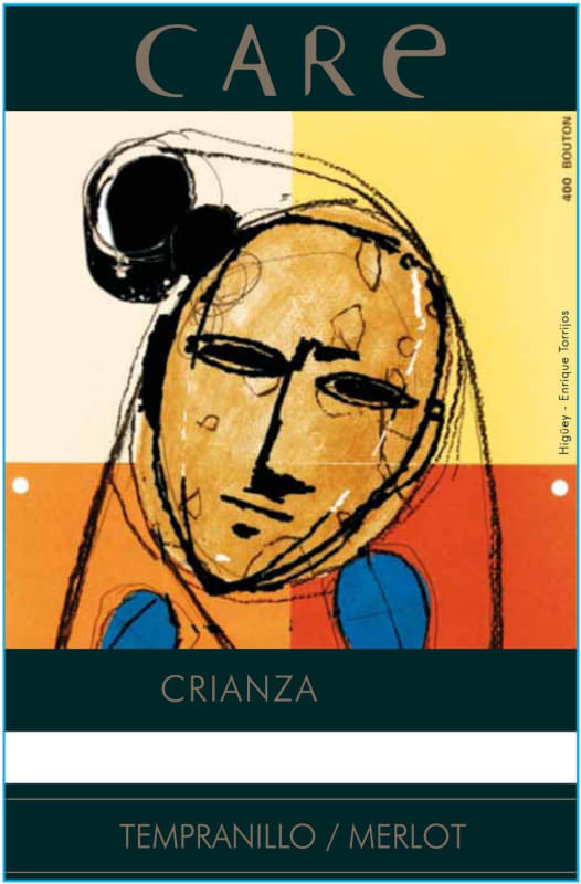 Bodegas Anadas Crianza 2013 Front Label