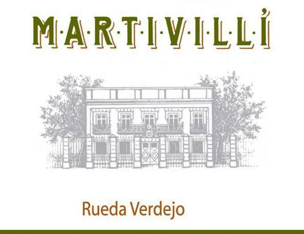 Bodegas Angel Lorenzo Cachazo Martivilli Verdejo 2012 Front Label