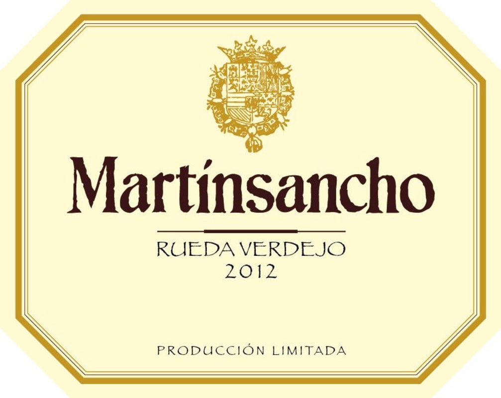 Bodegas Angel Rodriguez Martinsancho Verdejo 2012 Front Label