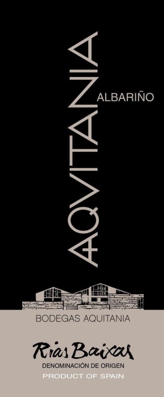 Bodegas Aquitania Albarino 2012 Front Label