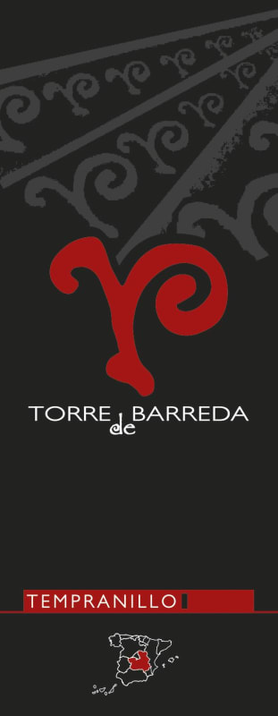 Bodegas Barreda Vino de la Tierra Tempranillo 2013 Front Label