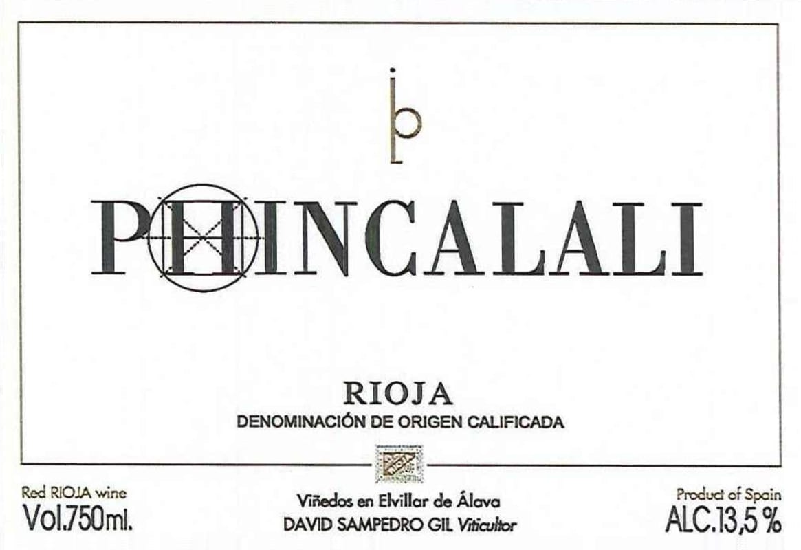 Bodegas Bhilar Phinca Lali 2010 Front Label