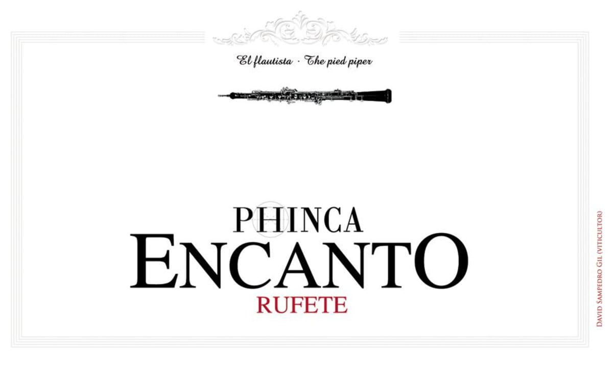 Bodegas Bhilar Phinca Encanto Rufete 2010 Front Label
