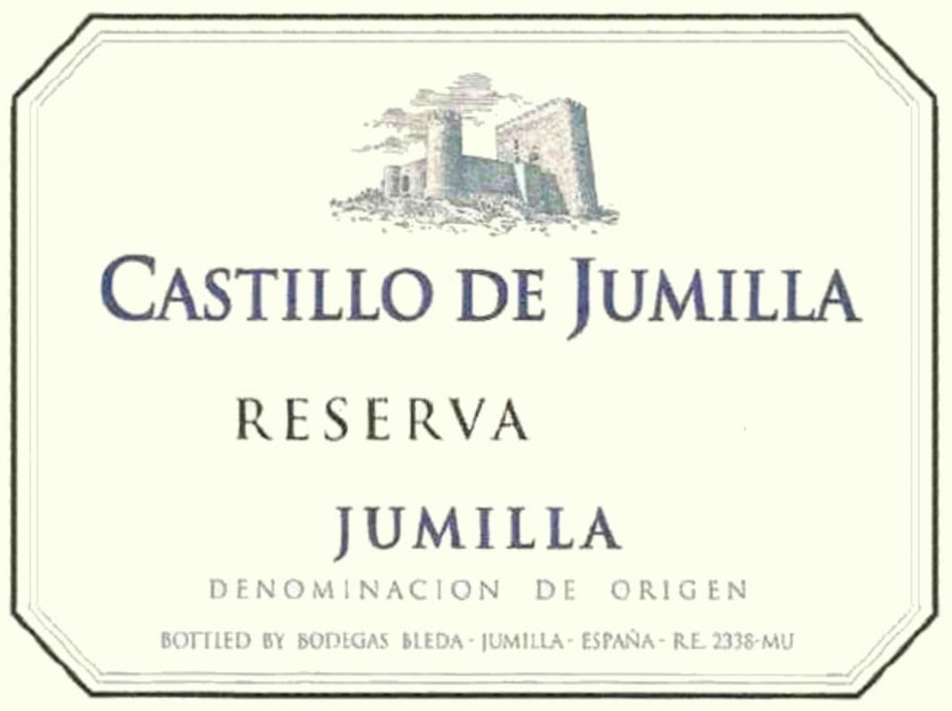 Bodegas Bleda Castillo de Jumilla Reserva 2005 Front Label