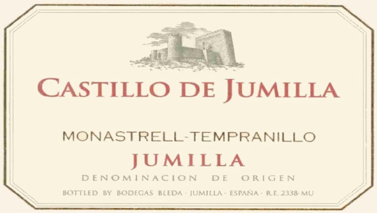 Bodegas Bleda Castillo de Jumilla Monastrell Tempranillo 2014 Front Label