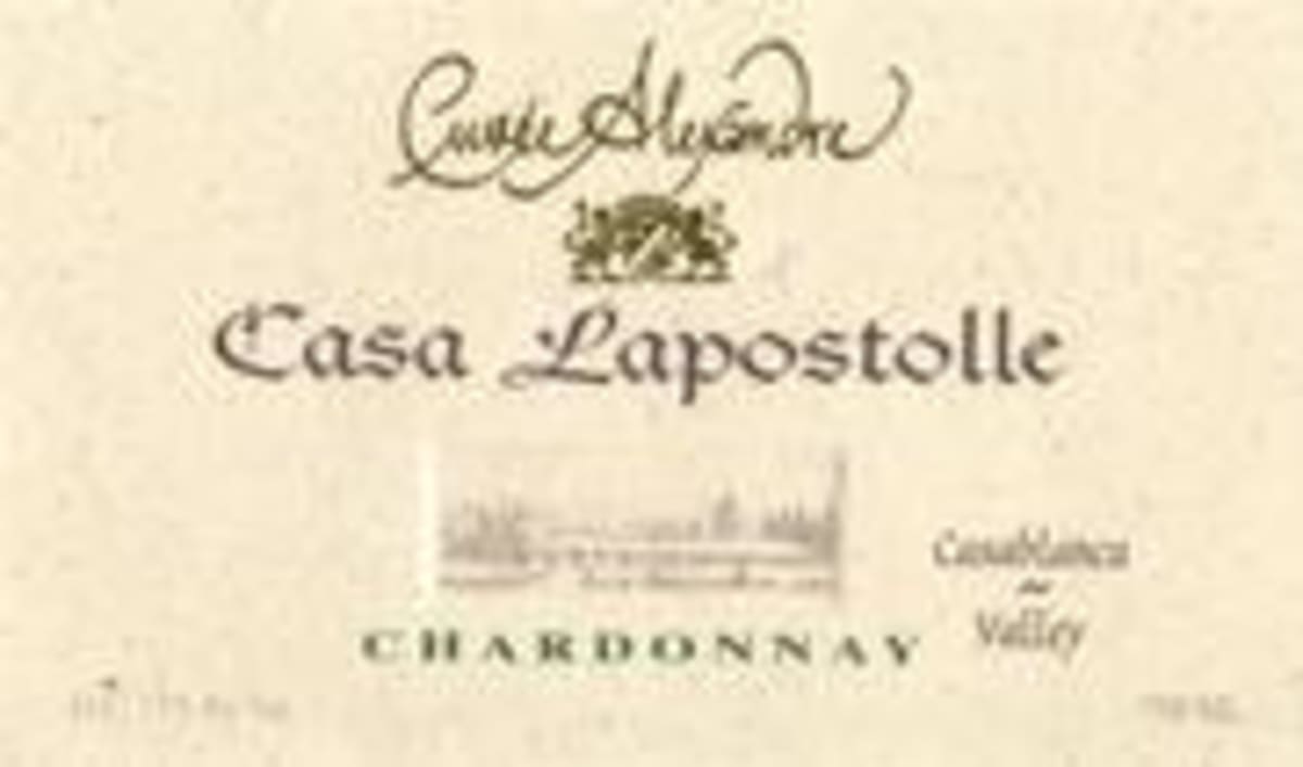 Lapostolle Cuvee Alexandre Chardonnay 1998 Front Label