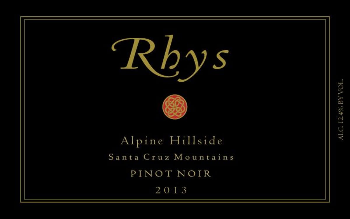 Rhys Alpine Hillside Pinot Noir 2013 Front Label