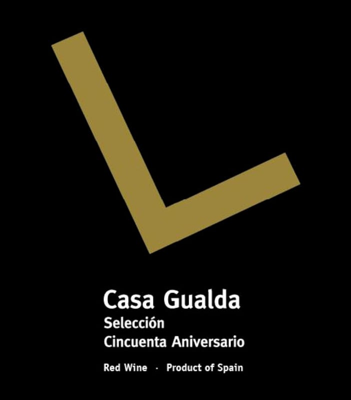 Bodegas Casa Gualda Seleccion 50 Aniversario 2009 Front Label