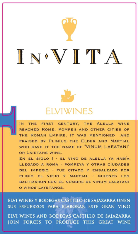 Bodegas Castillo de Sajazarra In Vita 2013 Front Label