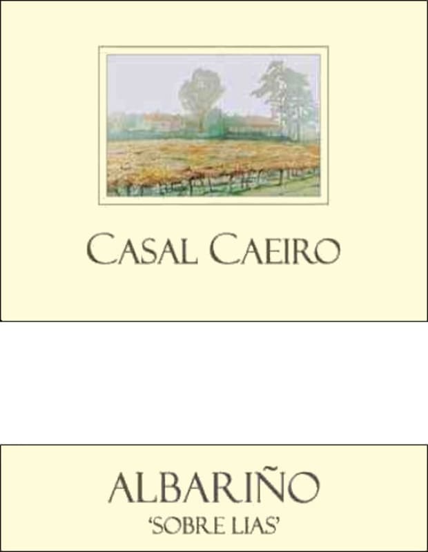 Bodegas Castro Martin Sobre Lias Casal Caeiro Albarino 2012 Front Label